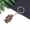 Radha Krishna Metal Keychain – Durable Spiritual Key Holder