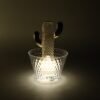 LED Flameless Decorative Candles – Cactus Design, Warm White Glow