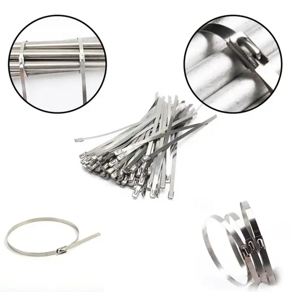 02_ca63b364-6dcf-4552-b0c5-6dec639db3b9.jpg Stainless Steel Cable Ties – 100mm Rustproof 10-Pack | WipeTech