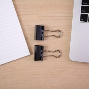 02_clips_a63c847d-ac5d-4911-a425-75f6a8b95649.jpg Binder Clip Paper Holder – Strong Metal Clips (2 Pc, 19mm)