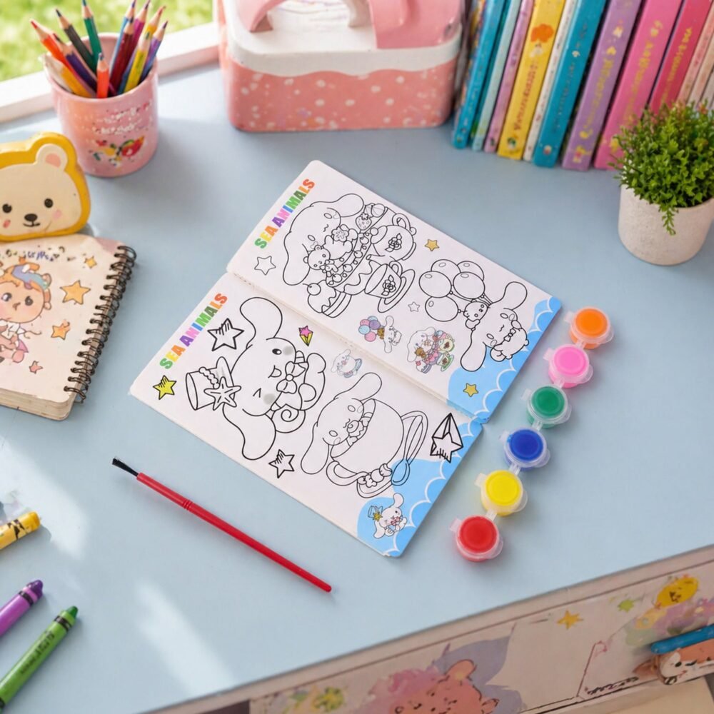 Kids DIY Colour Painting Kit – Encourages Creativity & Learning
