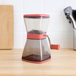 Manual Vegetable Cutter – Sharp Blades & Locking Lid