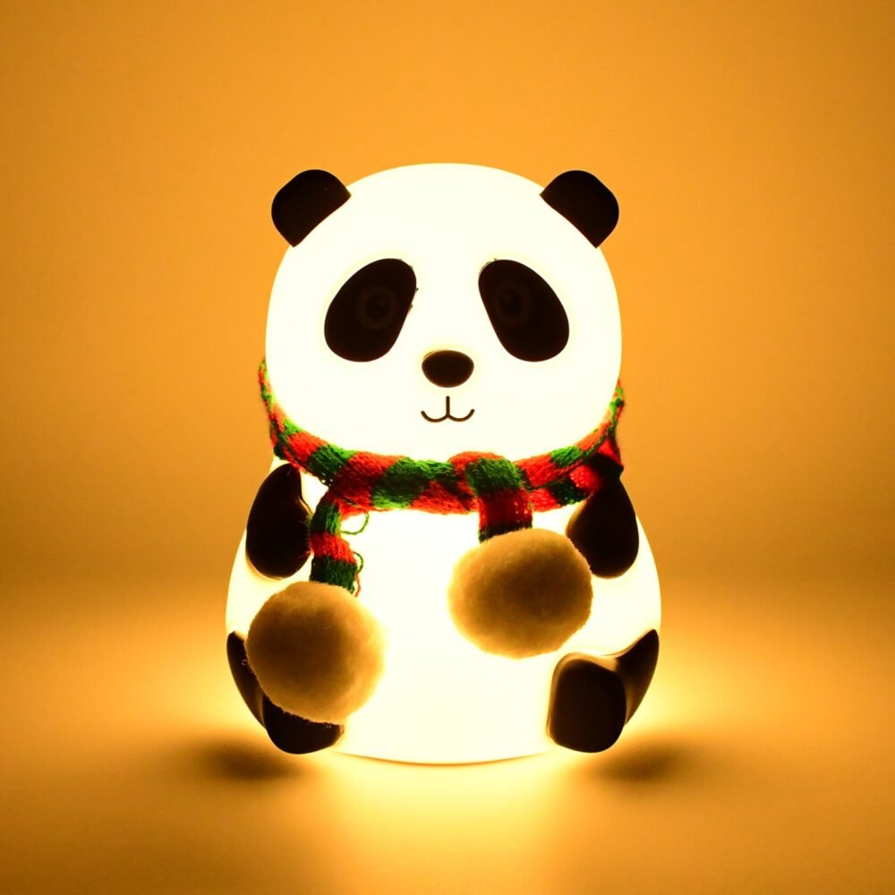 Panda Night Light ñ 7-Color LED Touch Sensor Lamp | Indo Glow