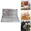 Decorative Multipurpose Silver Cash Box – Stylish 20x9cm Gift Case