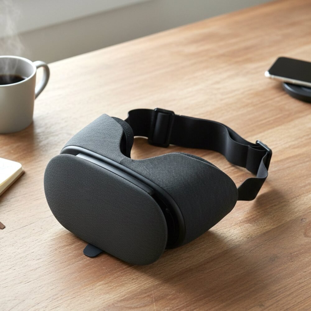 VR Headset Comfort Eye Mask Cover – Soft, Breathable Cushion Pad