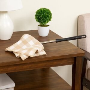 Dusting Cloth with Handle – Soft Cotton, Durable Cleaning Tool