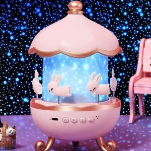 02_e2afc8fe-82ef-47d2-b1b2-339a0ed323ae.jpg LED Rotating Night Light – Bunny Carousel with Starry Projection