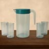 Crystal Premium Jug – 1500ml BPA-Free Unbreakable Set
