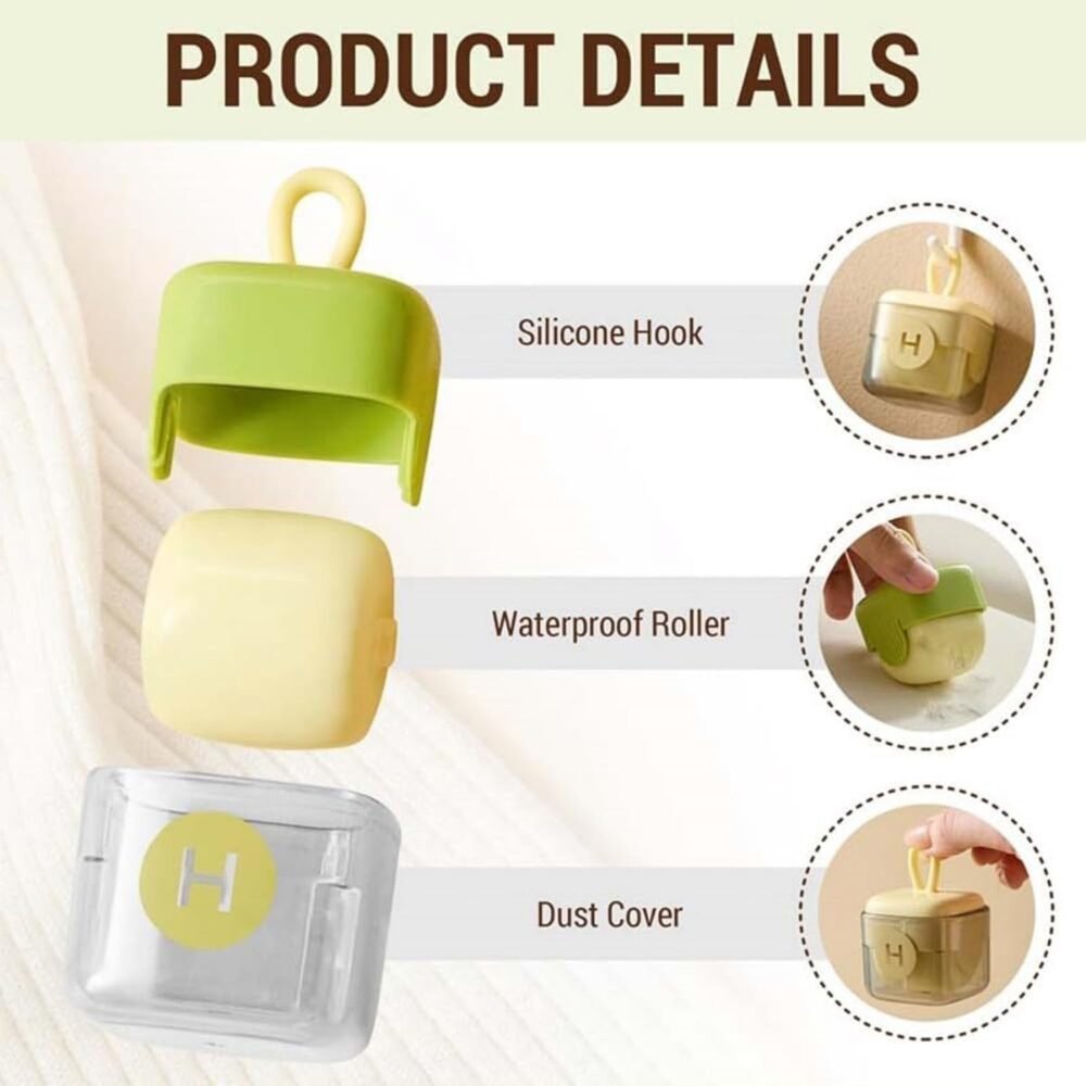 Reusable Lint Roller – Eco-Friendly & Portable for Clothes & Furniture