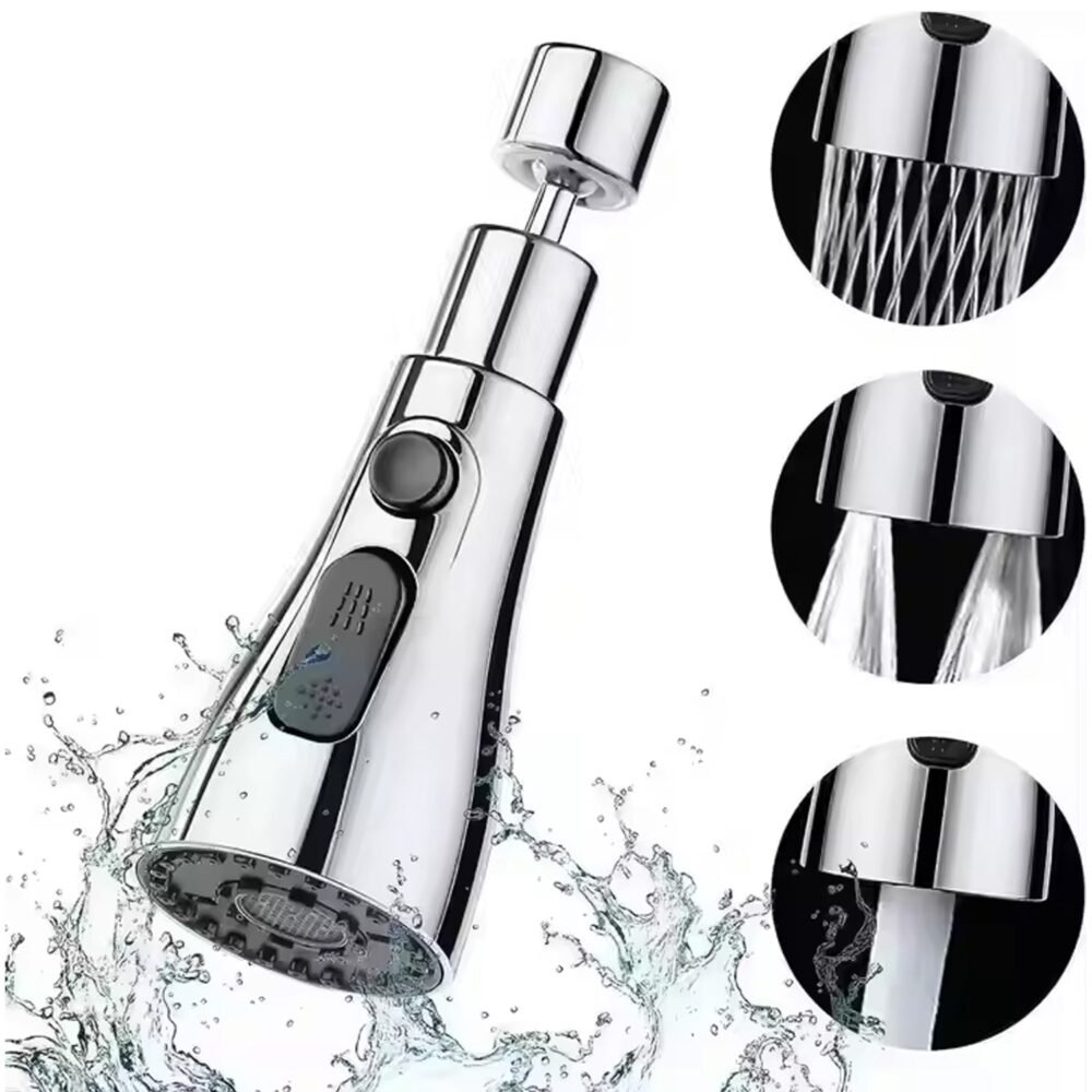 Kitchen Faucet Sprayer ñ 3-Function Pull Down |