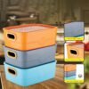 Plastic Storage Basket Set – Durable & Multipurpose Organizer