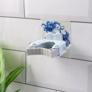 02_holder.jpg Mop & Broom Holder Clip – Strong Adhesive & Side Hook