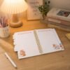 Cute Cartoon Spiral Diary – Compact & Durable Writing Journal