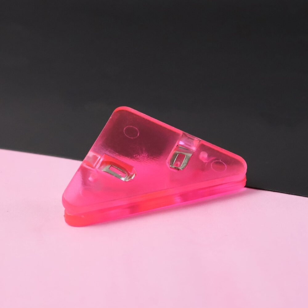 Triangle Paper Clips – Durable ABS Clips for Document Care