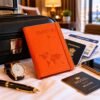 Travel Passport Holder – Durable PU Leather Multifunction Wallet