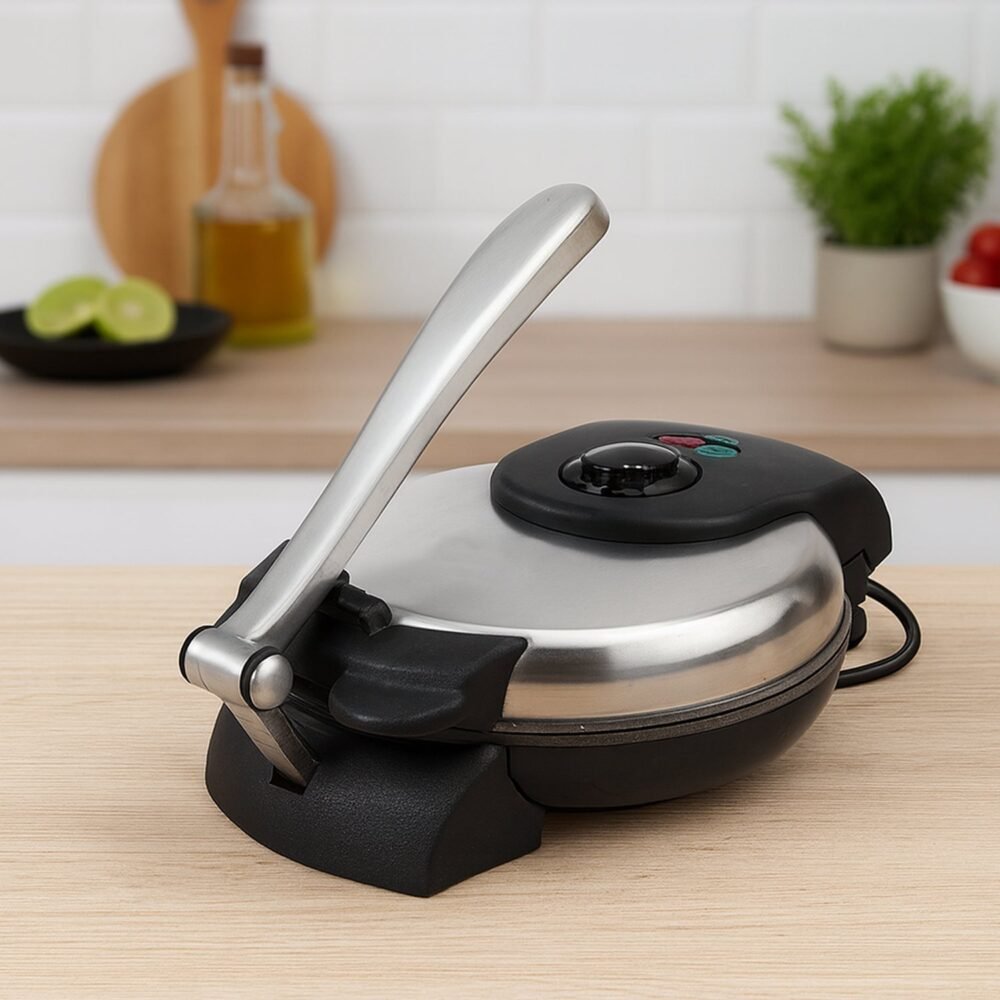 Roti Maker – 1000W Stainless Steel for Soft & Crispy Flatbreads