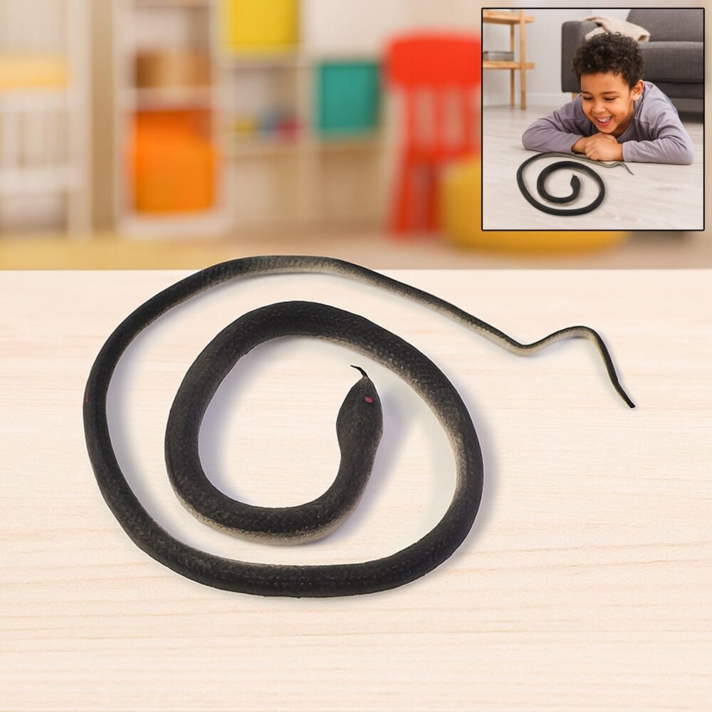 02_snake-toy.jpg Realistic Rubber Snake Toy – Flexible & Lifelike Prank Fun