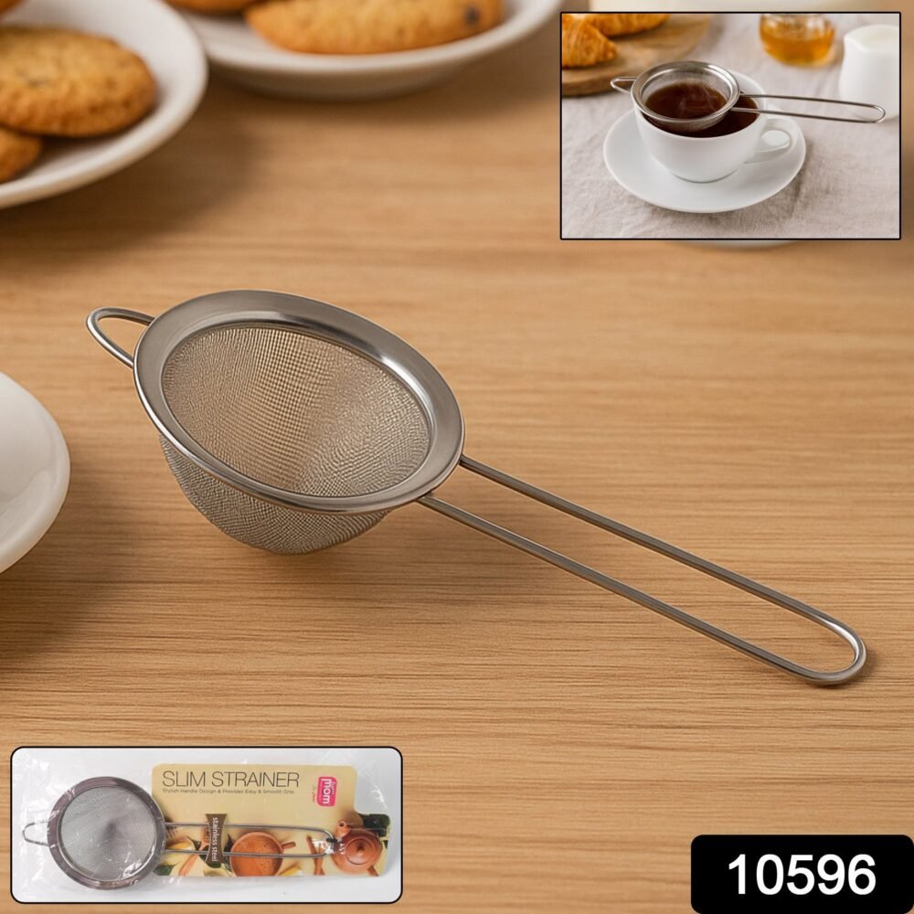 Stainless Steel Fine Mesh Strainer – Durable & Lightweight Design