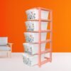 Plastic Storage Drawer – 5-Layer Large Modular Organizer