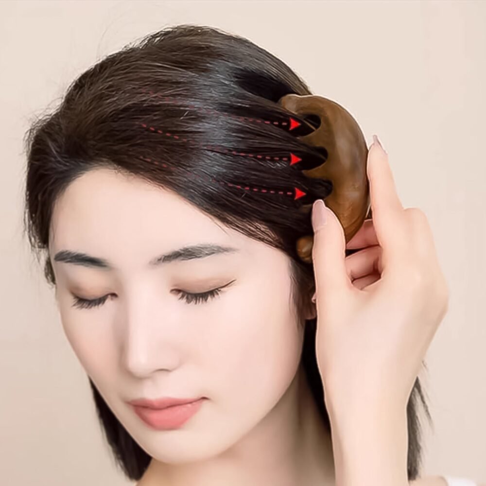 Scalp Relaxing Head Massager Comb – Lightweight & Durable Relief