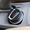 Portable Car Ashtray with Lid and Blue LED Light – Smokeless & Odour-Free