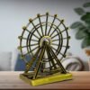 Metal Desktop Wheel Tower – Durable & Elegant Table Ornament