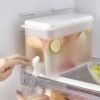 Water Dispenser Jug 3.5L with Faucet ñ Refrigerator Safe | Indo Glow