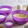 Mix & Measure Prep Bowl Set – 3 Durable BPA-Free Bowls