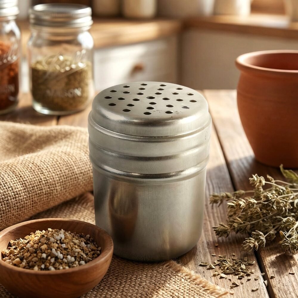 03_2583b9e3-e2dd-4492-ad59-aad592c2d2e7.jpg Stainless Steel Spice Shaker – Durable Kitchen Seasoning Container