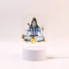 Lord Shiva 3D LED Frame – Soft Warm White Light Decor