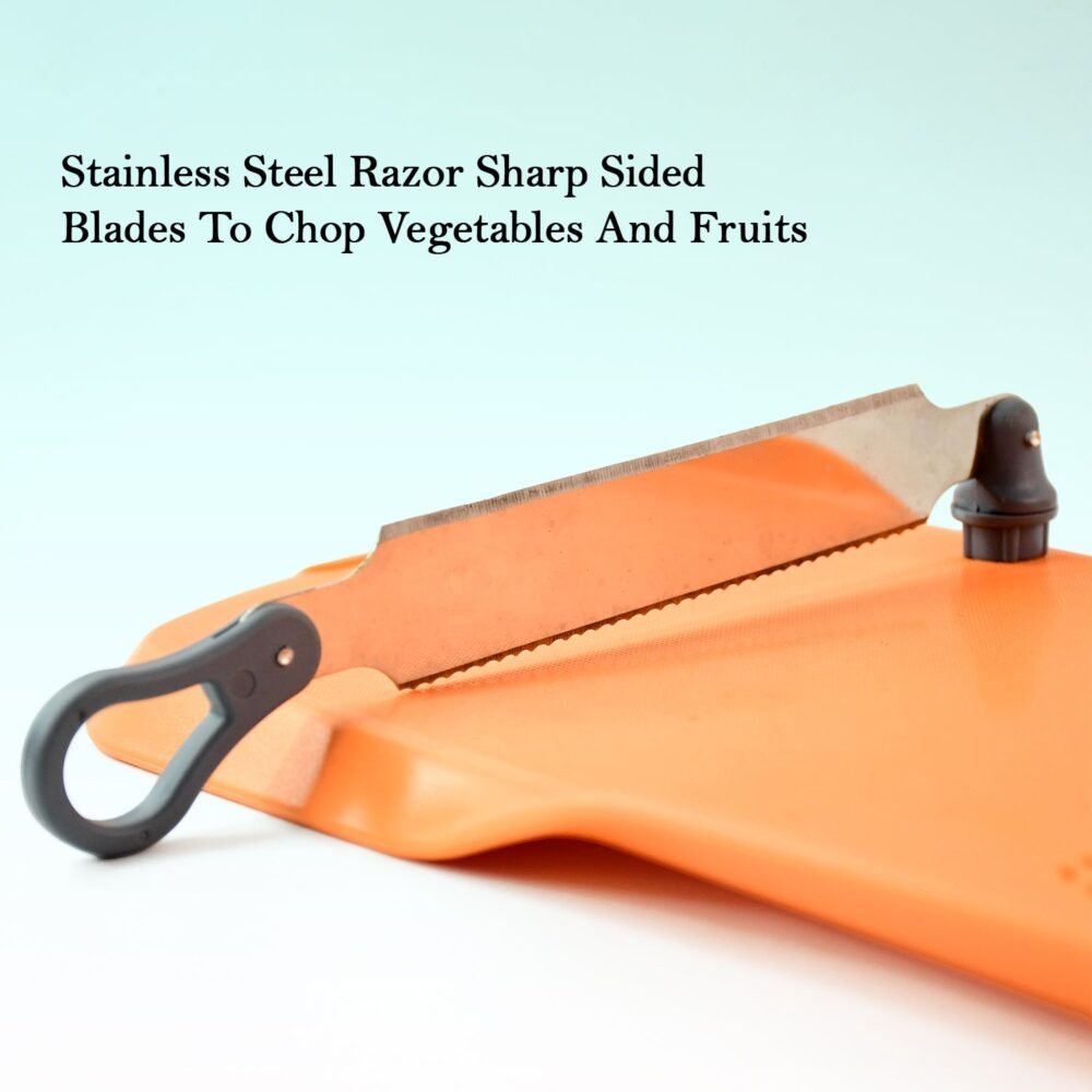 Cut 'n' Wash Multipurpose Cutting Board – Integrated Strainer & Knife