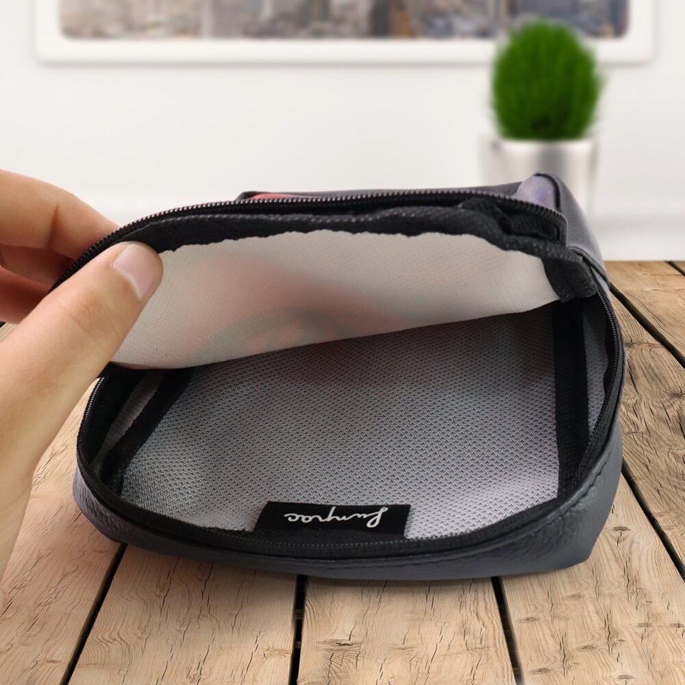 Multipurpose Zipper Pouch – Handcrafted Traditional Art Print