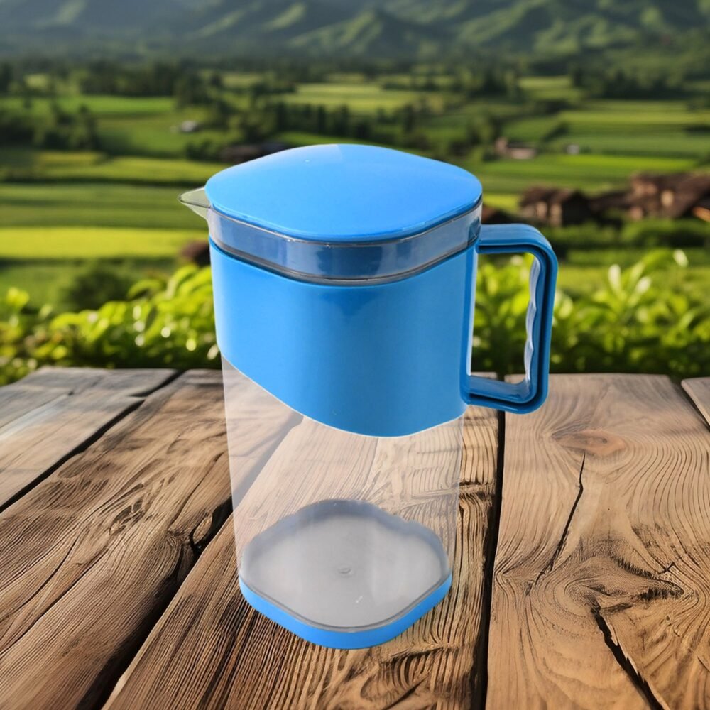 Plastic Water Jug 1.8 Litre – BPA-Free with Lid & Handle