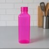 Transparent Fridge Water Bottles – Set of 3 BPA-Free Plastic