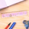 Kids Plastic Ruler – Durable Cartoon Design with Clear Markings