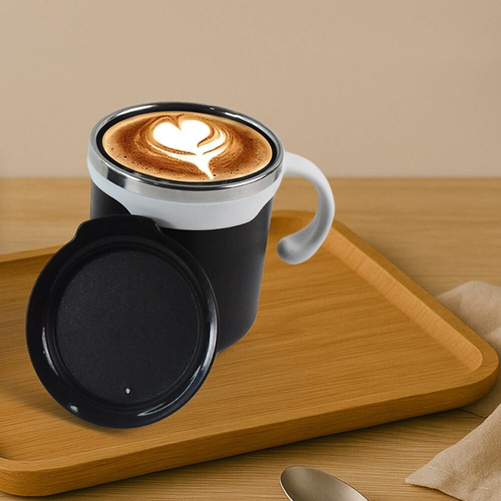 Mocha Mug Set – Premium 250ml Insulated Coffee Cups with Lid