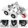 Motorcycle Front Wheel Parking Roller Stand – Heavy-Duty Metal Frame