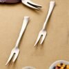 Stainless Steel Fruit Fork Set – Durable & Elegant 6 Pieces