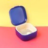Multi-Purpose Storage Box with Lid & Drain Tray – Compact Organizer