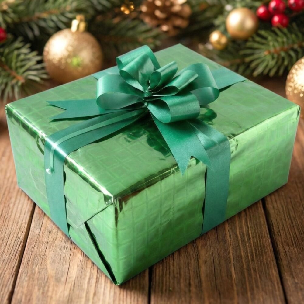 Metallic Gift Wrapping Paper Sheets – 45 Tear-Resistant Large Sheets