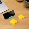 Mobile Stand with Pen Holder – Apple-Shaped Desk Organizer 3 Pc