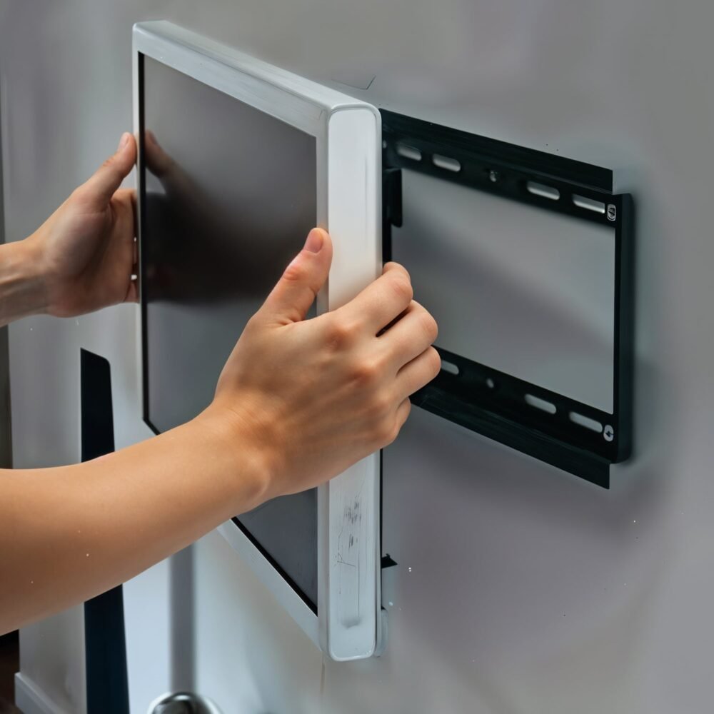 03_77a325f8-8e2b-4150-9f99-f50973db301d.jpg TV Wall Mount Bracket – Heavy Duty Adjustable Metal for 26-55 Inch