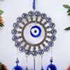 Om Evil Eye Wind Chime – Protective Spiritual Home Decor
