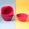 Silicone Cupcake Moulds – Flexible, Non-Stick Set of 10