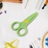 Plastic Safety Scissors – Safe, Colorful Preschool Training Tool