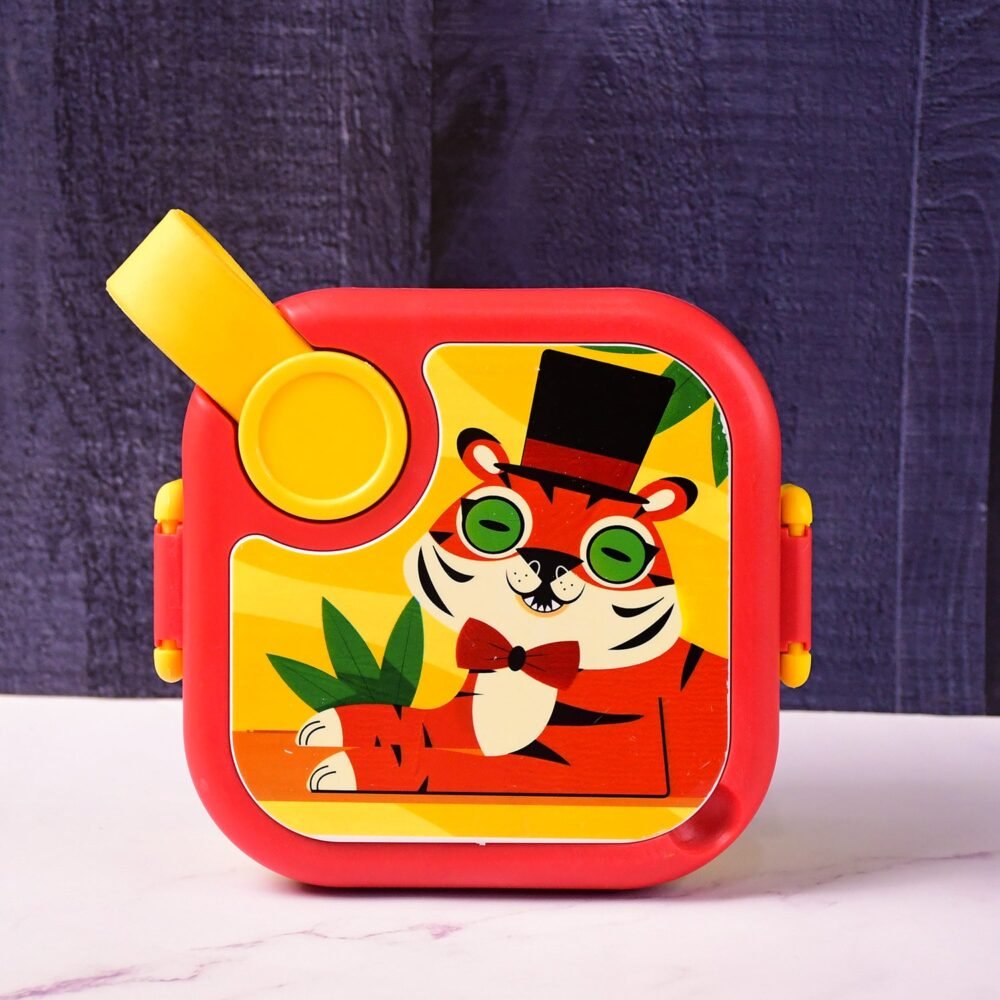 03_9c0f1aad-a280-4937-8c7e-0cedb2262d49.jpg Kids Stainless Steel Lunch Box – Leakproof Tiger Design
