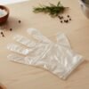 Disposable Plastic Gloves – 100 Pack for Food Safety & Cleaning