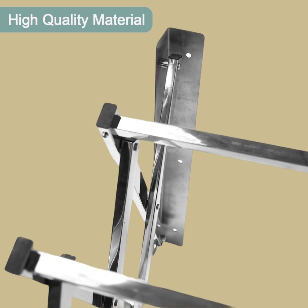Stainless Steel Folding Clothes Drying Rack – Space-Saving & Durable