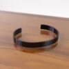 Black-Plated Stainless Steel Men's Kada – Stylish Durable Bracelet