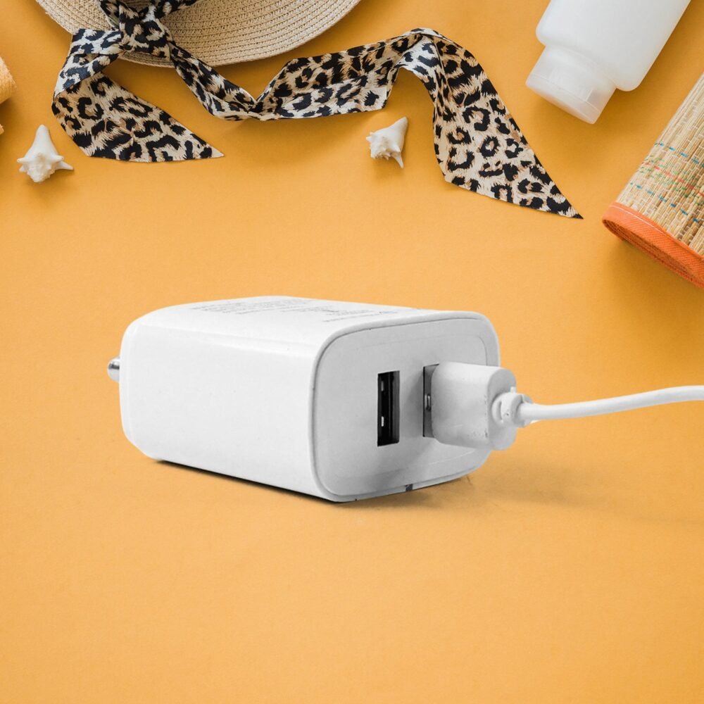 Dual USB Wall Charger 5V/3.1A – Fast & Compact Power Adapter